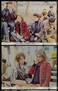 4m278 PANIC IN NEEDLE PARK 8 color 11x14 stills '71 Al Pacino & Kitty Winn, heroin addicts in love!