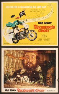 4m013 BLACKBEARD'S GHOST 9 LCs R76 Walt Disney, wacky invisible pirate Peter Ustinov!