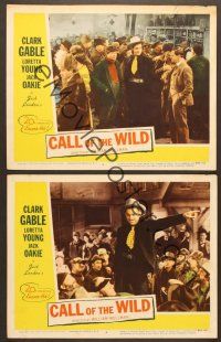 4m645 CALL OF THE WILD 3 LCs R53 Clark Gable & Loretta Young in Jack London story!