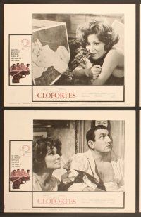 4m081 CLOPORTES 8 LCs '66 Lino Ventura, Charles Aznavour, Irina Demick!