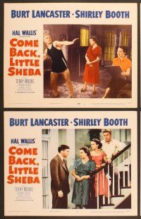 4m086 COME BACK LITTLE SHEBA 8 LCs '53 Burt Lancaster, Shirley Booth, Richard Jaeckel, Terry Moore!