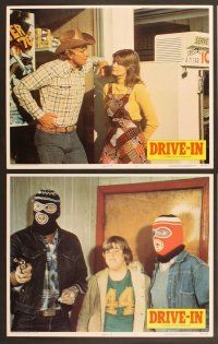 4m419 DRIVE-IN 7 LCs '76 Texas movie theater teen comedy, Glenn Morshower, Lisa Lemole!