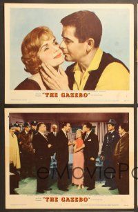 4m567 GAZEBO 5 LCs '60 romantic close-up of Glenn Ford & Debbie Reynolds!