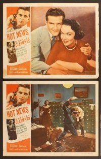 4m431 HOT NEWS 7 LCs '53 ace reporter Stanley Clements, Gloria Henry!