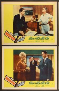 4m233 MADISON AVENUE 8 LCs '61 Dana Andrews wants Eleanor Parker to be nice to him!