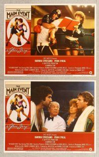 4m443 MAIN EVENT 7 LCs '79 boxing, great images of Barbra Streisand with Ryan O'Neal!