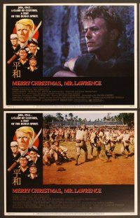 4m244 MERRY CHRISTMAS MR. LAWRENCE 8 LCs '83 David Bowie, really cool border art by Makhi!