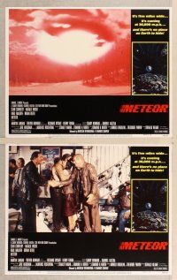 4m246 METEOR 8 LCs '79 Sean Connery, Natalie Wood, cool sci-fi images!
