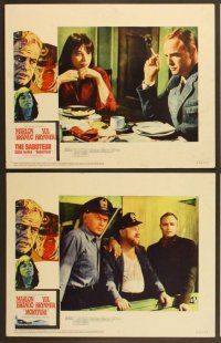 4m253 MORITURI 8 LCs '65 art of Marlon Brando & Nazi captain Yul Brynner, The Saboteur!