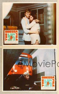 4m627 ODESSA FILE 4 LCs '74 cool action images of Jon Voightl