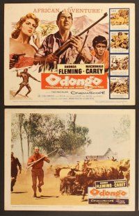 4m268 ODONGO 8 LCs '56 Rhonda Fleming in an African frontier adventure!