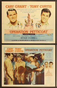 4m275 OPERATION PETTICOAT 8 LCs '59 Cary Grant & Tony Curtis, Joan O'Brien, Dina Merrill!