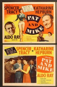 4m282 PAT & MIKE 8 LCs '52 Katharine Hepburn & Spencer Tracy!