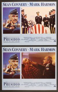 4m287 PRESIDIO 8 int'l LCs '88 Sean Connery in uniform & Mark Harmon!
