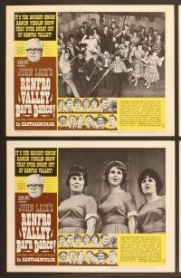 4m301 RENFRO VALLEY BARN DANCE 8 LCs '66 great images of country music performers!