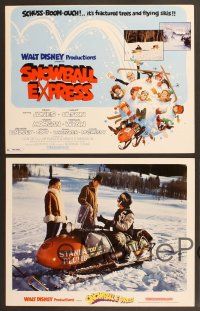 4m026 SNOWBALL EXPRESS 9 LCs '72 Walt Disney, Dean Jones, Nancy Olson, wacky winter fun!