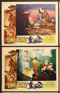 4m542 TIME BOMB 6 LCs '61 Curt Jurgens & sexy Mylene Demongeot in a conspiracy on the High Seas!