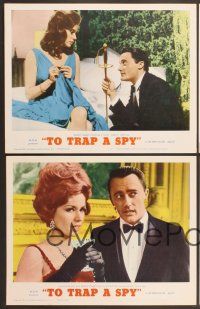 4m640 TO TRAP A SPY 4 LCs '66 Robert Vaughn, David McCallum, The Man from UNCLE!