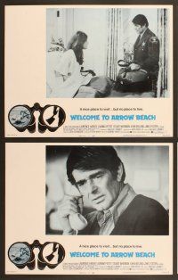 4m392 WELCOME TO ARROW BEACH 8 LCs '74 Laurence Harvey, Joanna Pettet!