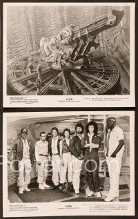 4p268 ALIEN 14 8x10 stills '79 Ridley Scott outer space sci-fi monster classic, Sigourney Weaver!