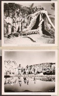 4p311 ANGRY RED PLANET 8 TV 8x10 stills R74 Gerald Mohr, Nora Hayden, cool sci-fi images!