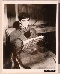 4p371 DIARY OF ANNE FRANK 5 8x10 stills '59 Millie Perkins as Jewish girl in World War II!