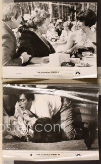 4p351 GODFATHER PART II 6 8x10 stills '74 Al Pacino, Robert De Niro, Francis Ford Coppola classic!
