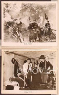 4p353 HORSE SOLDIERS 6 8x10 stills '59 U.S. Cavalrymen John Wayne & William Holden, John Ford