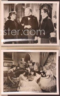 4p418 LITTLE WOMEN 4 8x10 stills '33 Louisa May Alcott, Katharine Hepburn, Joan Bennett!