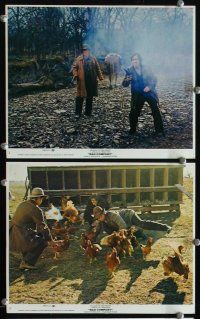 4p019 BAD COMPANY 8 8x10 mini LCs '72 Jeff Bridges, Barry Brown, Jim Davis, western!