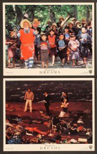 4p058 DREAMS 8 8x10 mini LCs '90 directed by Akira Kurosawa, produced by Steven Spielberg!