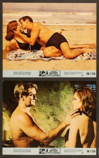 4p169 HELL WITH HEROES 7 color 8x10 stills '68 Rod Taylor, Claudia Cardinale, Harry Guardino!