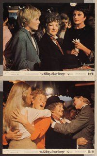 4p195 KILLING OF SISTER GEORGE 6 color 8x10 stills '69 Susannah York in lesbian triangle, Aldrich