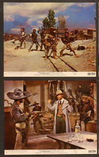 4p096 MERCENARY 8 color 8x10 stills '69 Il Mercenario, gunslingers Jack Palance & Franco Nero!