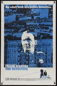 4r238 DETECTIVE 1sh '68 Frank Sinatra as gritty New York City cop, an adult look at police!