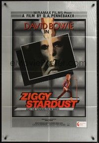 4r998 ZIGGY STARDUST & THE SPIDERS FROM MARS English 1sh '83 glitter rock, David Bowie!