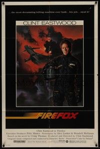 4r308 FIREFOX 1sh '82 cool Charles deMar art of killing machine & Clint Eastwood!