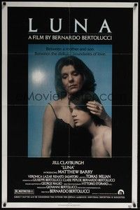 4r594 LUNA 1sh '79 Jill Clayburgh loves her son the wrong way, directed by Bernardo Bertolucci!