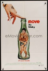 4r671 MOVE 1sh '70 best Elliott Gould in Coke bottle art, it's kinky!