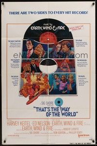 4r913 THAT'S THE WAY OF THE WORLD 1sh '75 Harvey Keitel, music by Earth, Wind & Fire!