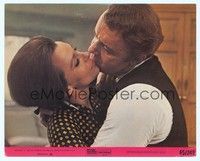 4s014 3 INTO 2 WON'T GO 8x10 mini LC '69 close up of Rod Steiger hugging Claire Bloom!