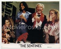 4s125 SENTINEL 8x10 mini LC #1 '77 Burgess Meredith with two pretty young women!