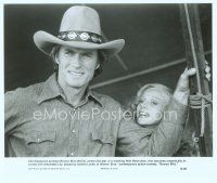 4s204 BRONCO BILLY 8x9.75 still '80 close up of Clint Eastwood wearing cowboy hat by Sondra Locke!
