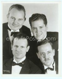 4s214 CARNATION QUARTET 8x10 NBC radio still '36 Cyril Pitts & the other members in tuxedos!