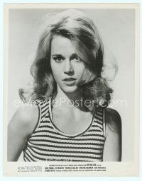 4s216 CAT BALLOU 8x10 still '65 great head & shoulders c/u of sexy Jane Fonda in the title role!