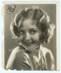 4s412 NANCY CARROLL 8x9.5 still '20s head & shoulders close up of the adorable star!