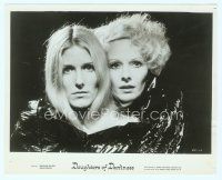 4s235 DAUGHTERS OF DARKNESS 8x10 still '71 sexy vampires Delphine Seyrig & Andrea Rau!