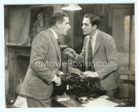 4s241 DESIGN FOR LIVING deluxe 7.5x9.5 still '33 Ernest Lubitsch, close up of Horton & March!