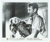 4s283 FOUNTAINHEAD 8x10 still '49 close up of Gary Cooper about to rape Patricia Neal, Ayn Rand!