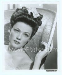 4s291 GENE TIERNEY 8x10 still '44 wonderful close up of the beauty seated in chair!